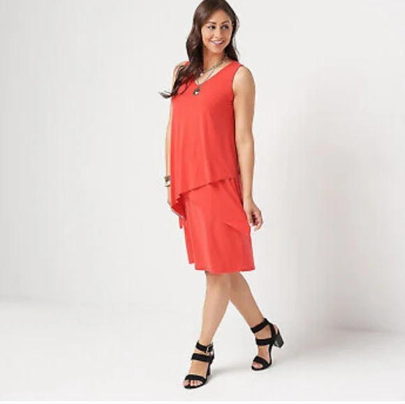 long sleeve brown knit dress Steffi Knit Dress – Tanya Taylor main image 0